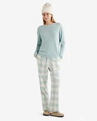 Pantalon de pyjama à carreaux pour femmes