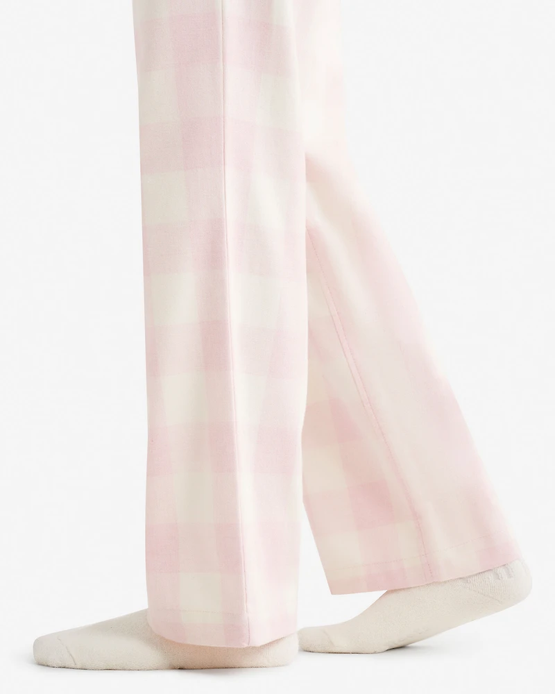 Womens Plaid Pajama Pant