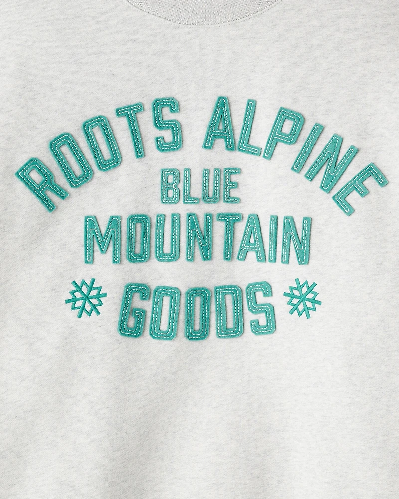 Chandail à col rond Sommets nordiques Blue Mountain
