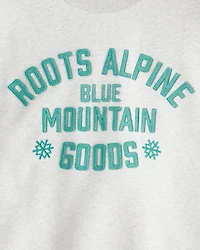 Chandail à col rond Sommets nordiques Blue Mountain