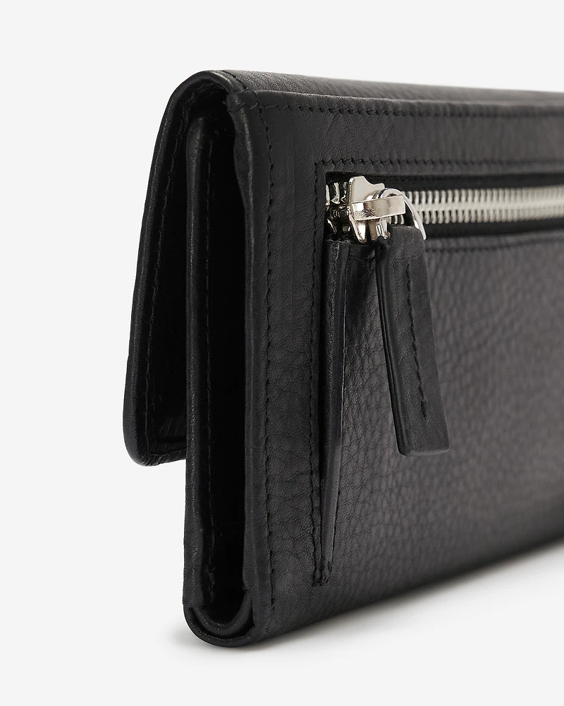 Pochette moyenne en cuir Toscano