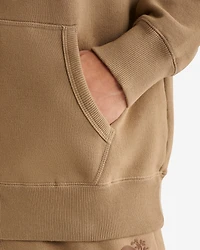 Chandail original à capuchon et glissière en coton bio