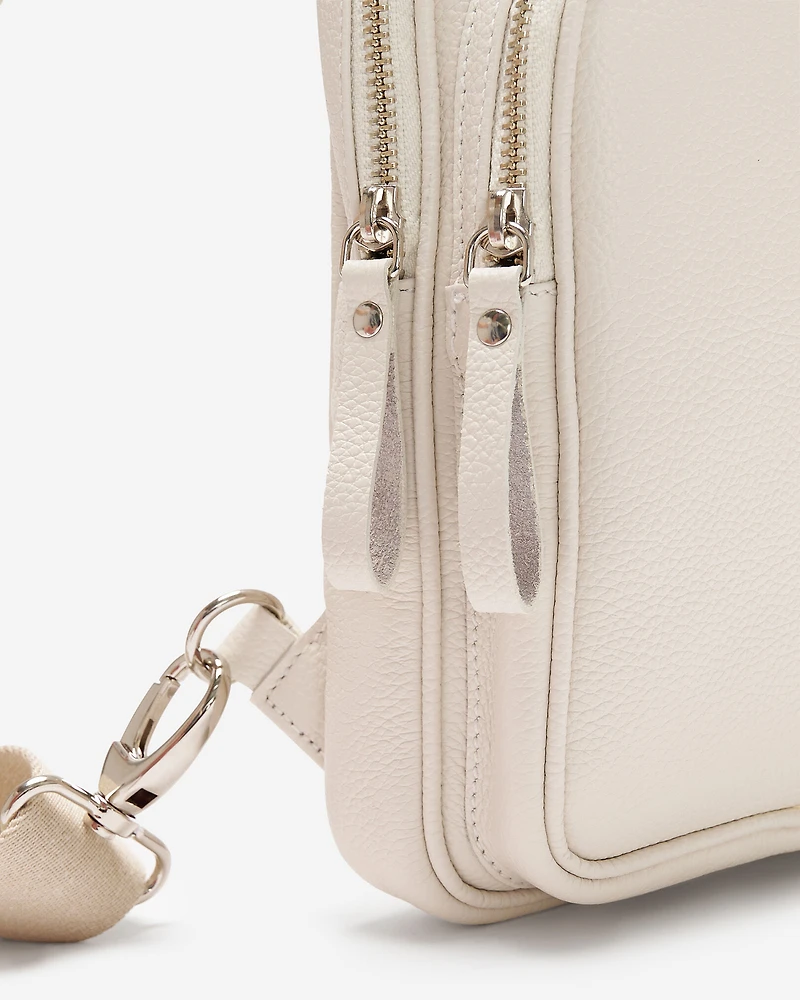 Sac à bandoulière Trinité en cuir Cervino