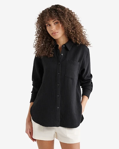 Isla Cotton Gauze Shirt