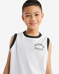 Camisole réversible en filet pour enfants