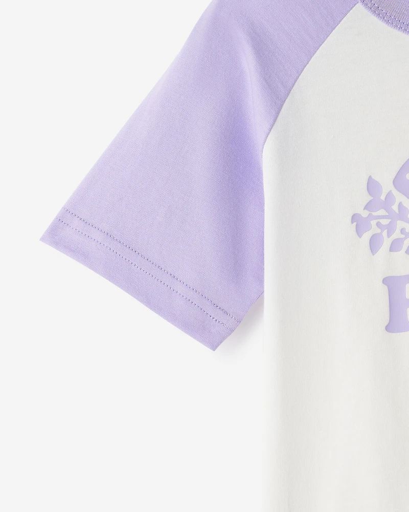 T-shirt style baseball à manches courtes Cooper pour tout-petits