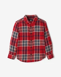 Toddler Plaid Tidings Shirt