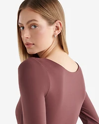 Renew Knit Long Sleeve Bodysuit