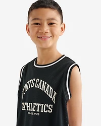 Camisole réversible en filet pour enfants