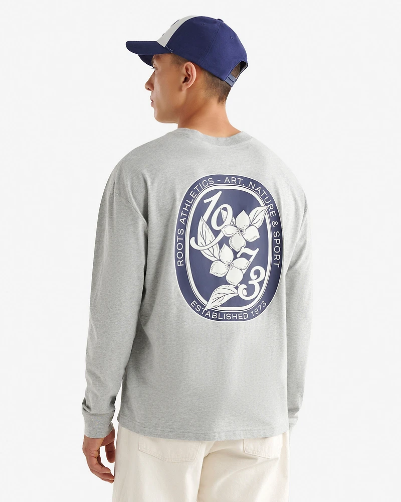 Mens Studio Graphic Long Sleeve T-Shirt