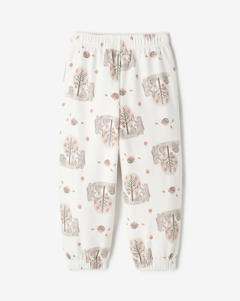 Pantalon en molleton douillet Ours pour tout-petits