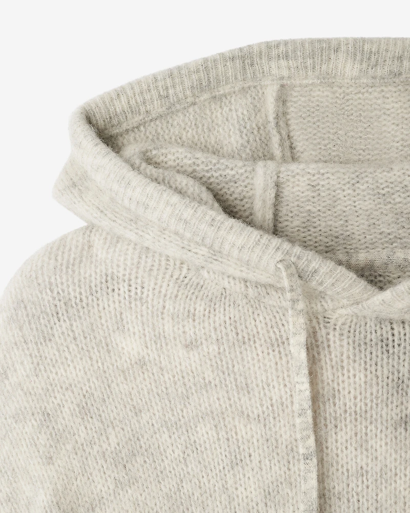 Chandail à capuchon en laine d'alpaga Aurora