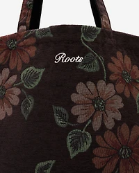 Fourre-tout Jacquard floral