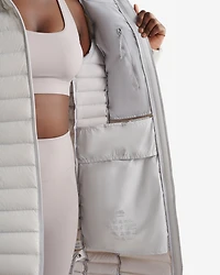 Roots Down Packable Long Jacket