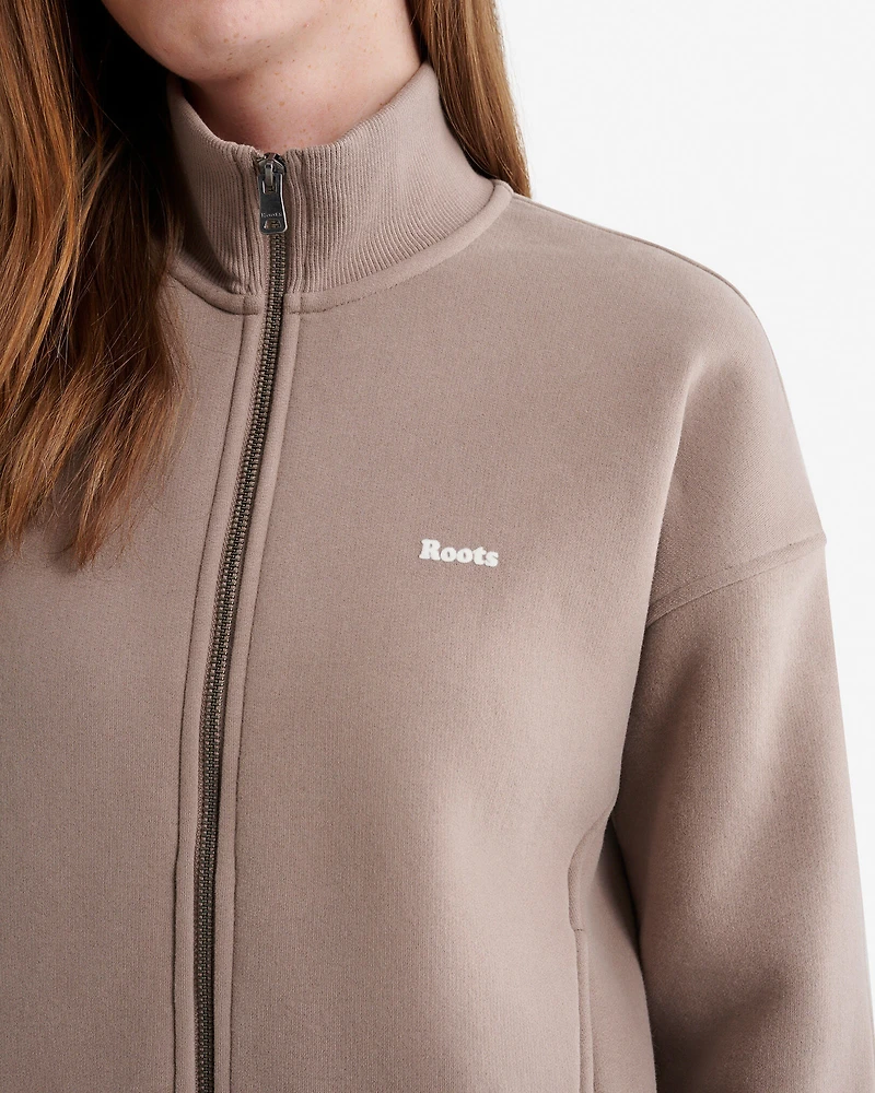 Blouson en molleton Nuage à glissière