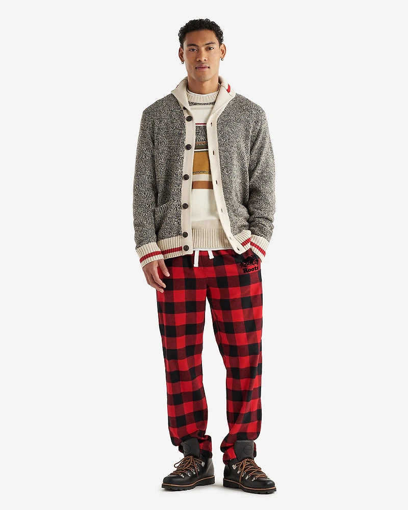 Mens Park Plaid Pajama Pant