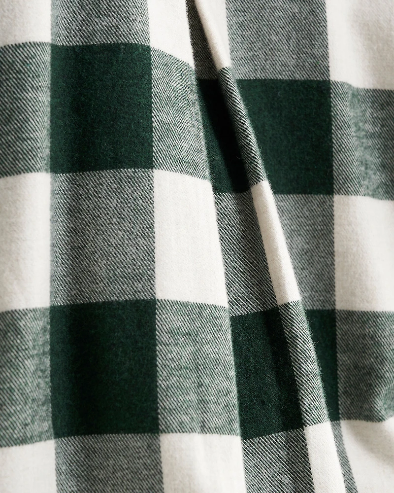 Womens Plaid Pajama Set