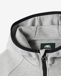 Chandail à capuchon et glissière en tissu interlock Recover pour enfants
