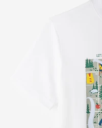 Kids Beaver Canoe Snakes And Ladders T-Shirt