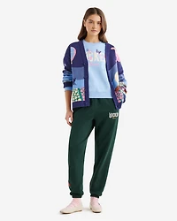 Chandail à col rond floral Roots X Wicked