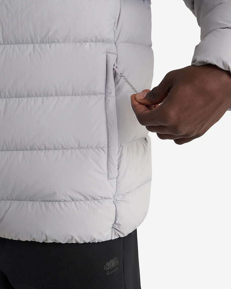 Blouson compressible en duvet Roots