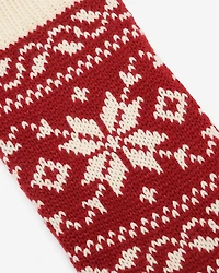 Bas de Noël style vie Cabane