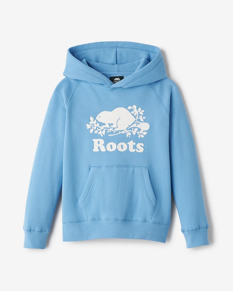 Chandail kangourou original à capuchon en coton bio pour enfants