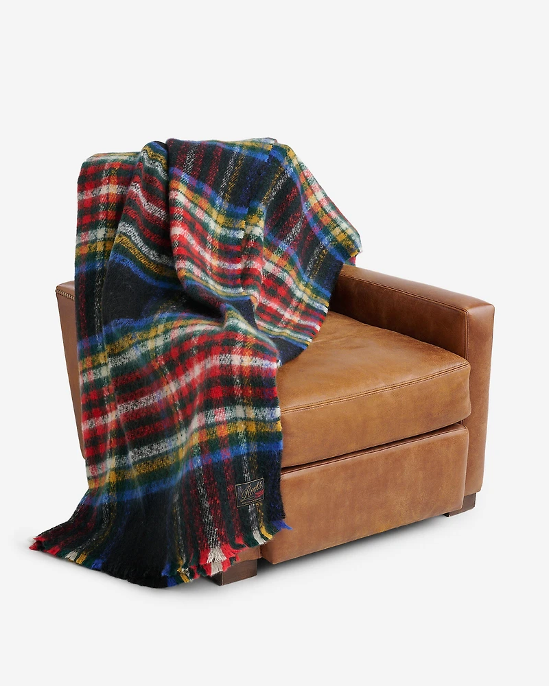Plaid Throw
