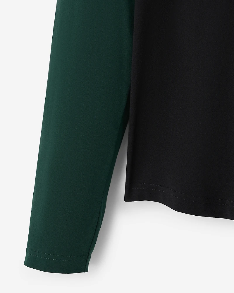 Mens Cooper Plaid Raglan Long Sleeve T-Shirt