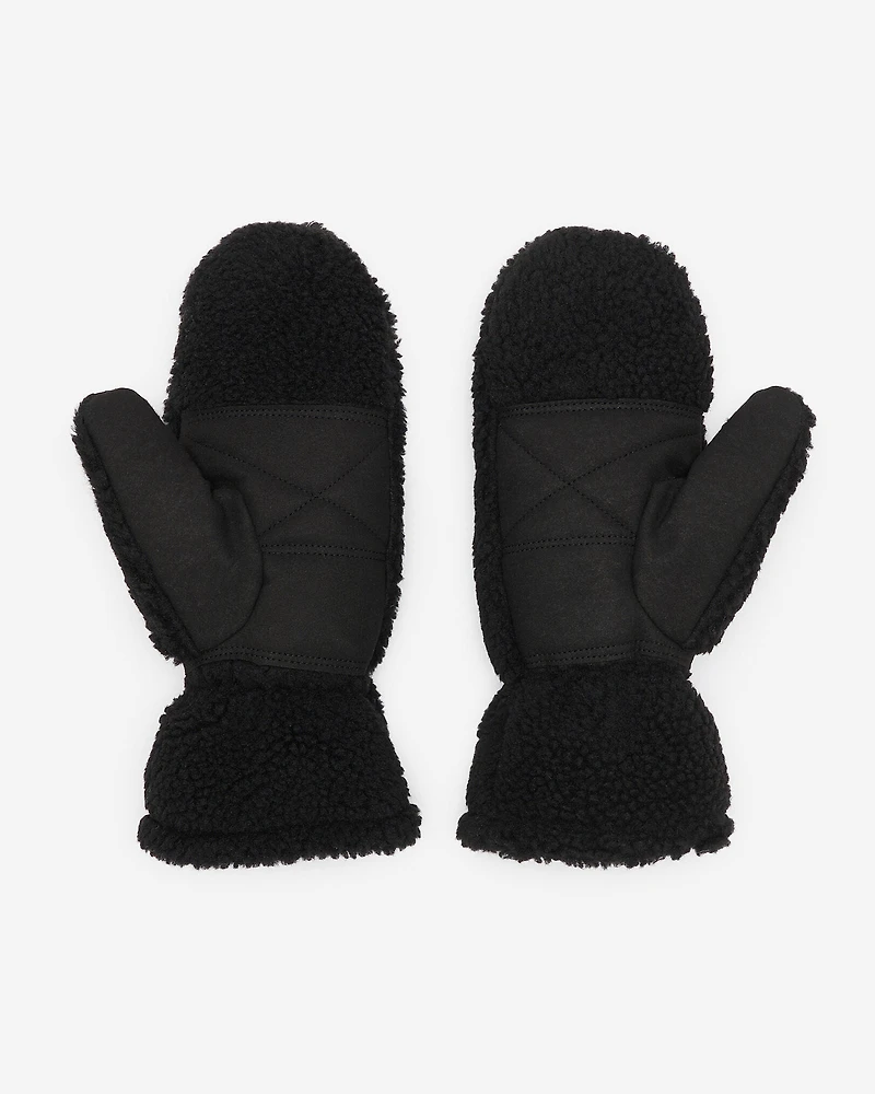 Mitaines en sherpa Kombi Camila pour femme