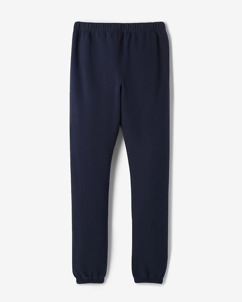 Pantalon original long en molleton de coton bio (entrejambe : 33,5 po)