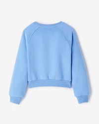 Girls Cloud Bubble Crew Sweatshirt