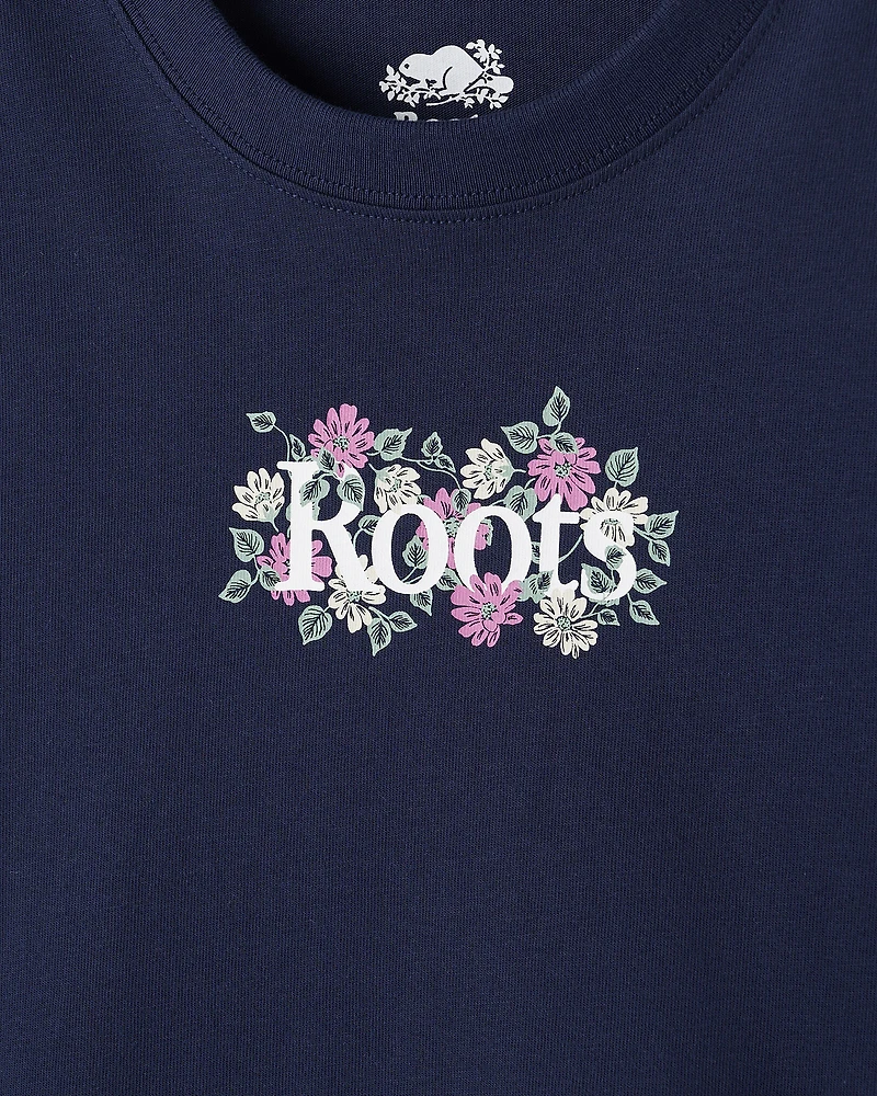 T-shirt Fleur sauvage pour femme