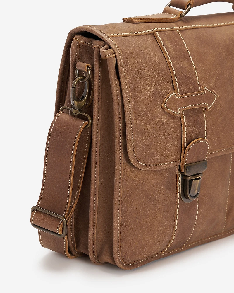 Sac pour étudiant en cuir Tribe