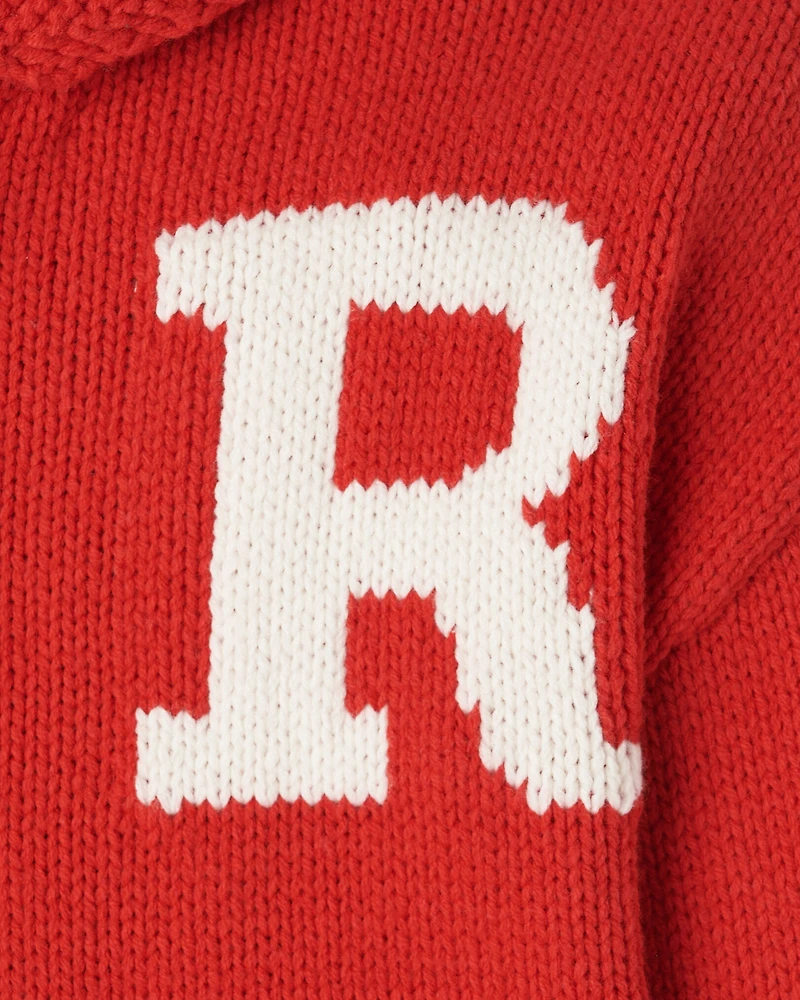 Toddler Hockey Shawl Cardigan