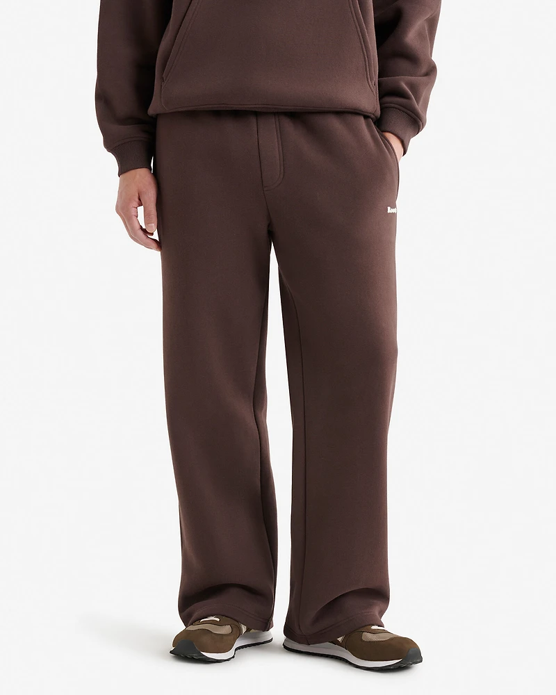 Pantalon en molleton Nuage à jambe droite