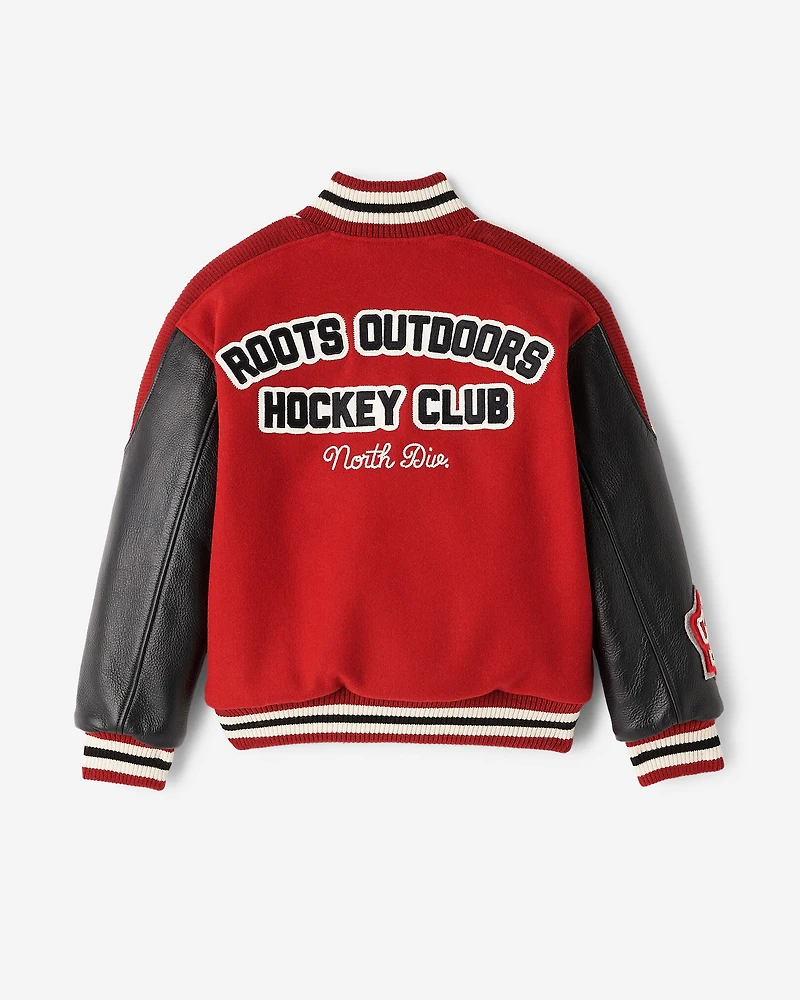 Blouson universitaire Hockey pour enfants