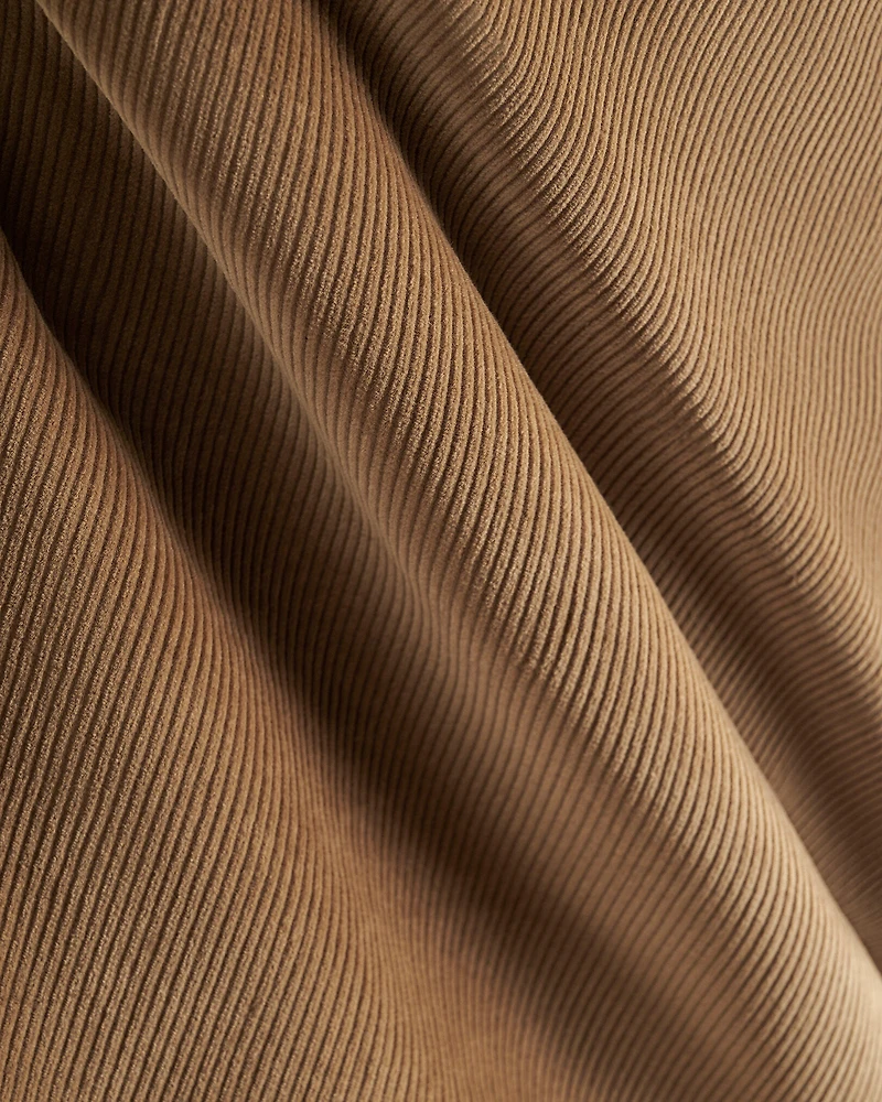 Blouson avec doublure en velours côtelé molletonné