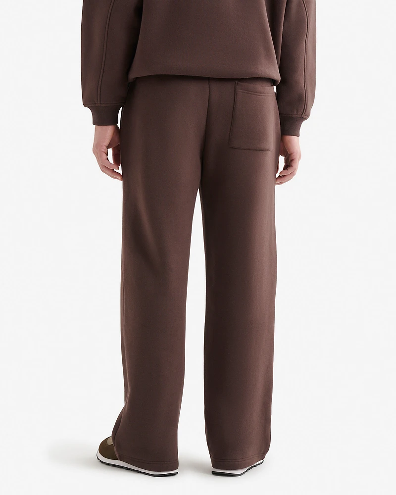 Pantalon en molleton Nuage à jambe droite