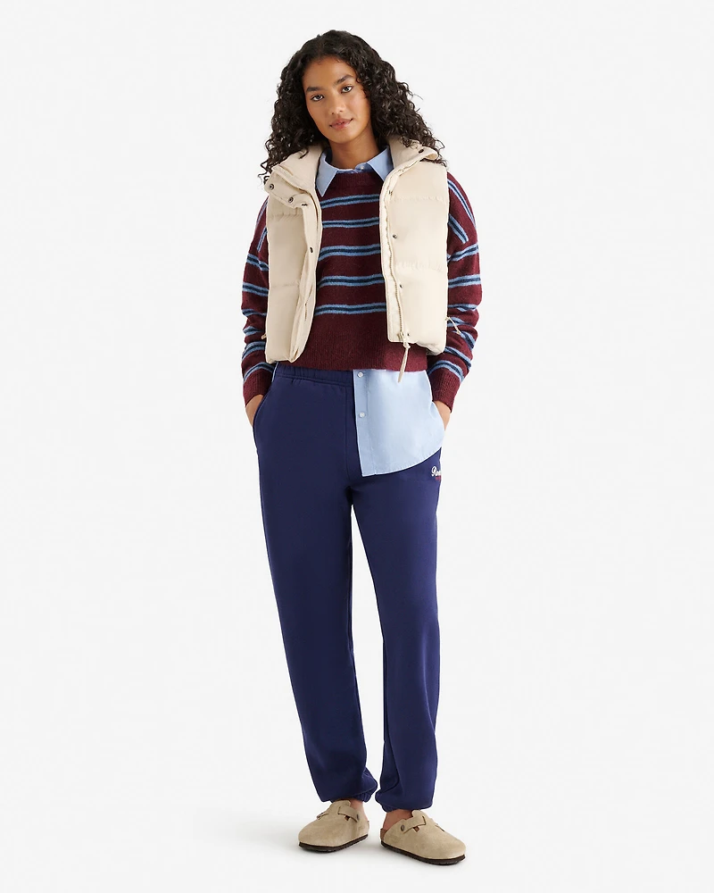 Veste bouffante courte en duvet Roots