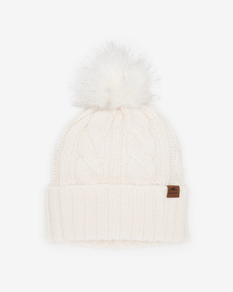 Tuque à torsades Olivia pour femme