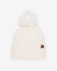 Tuque à torsades Olivia pour femme