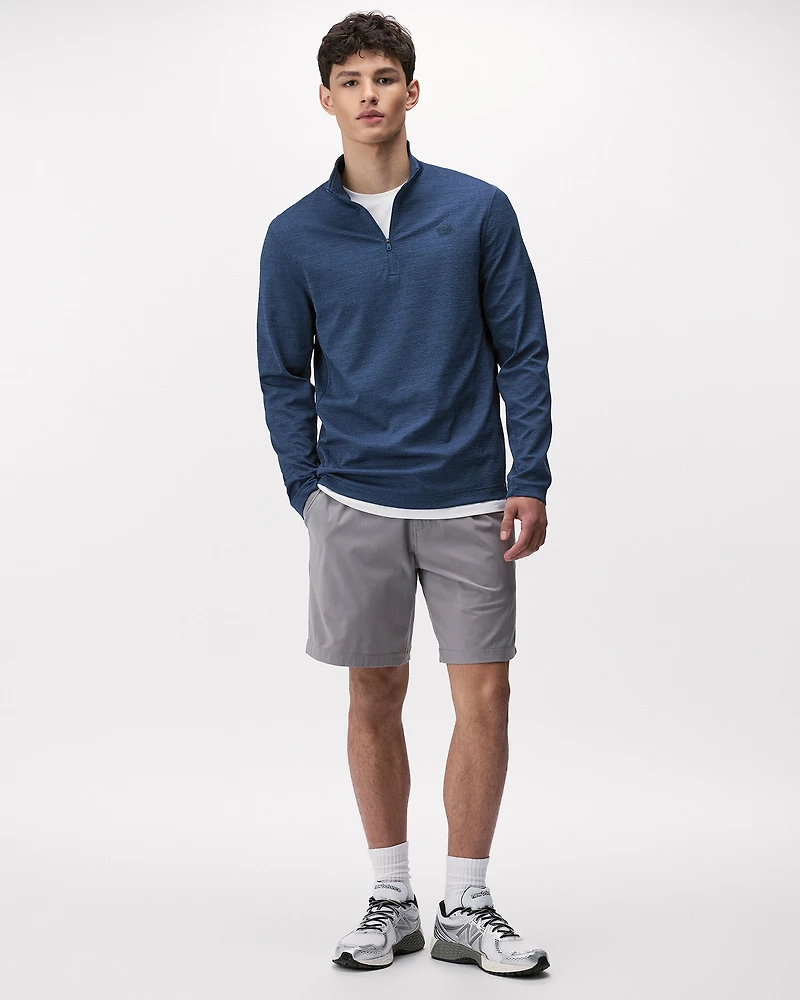 Active Textured Quarter Zip
