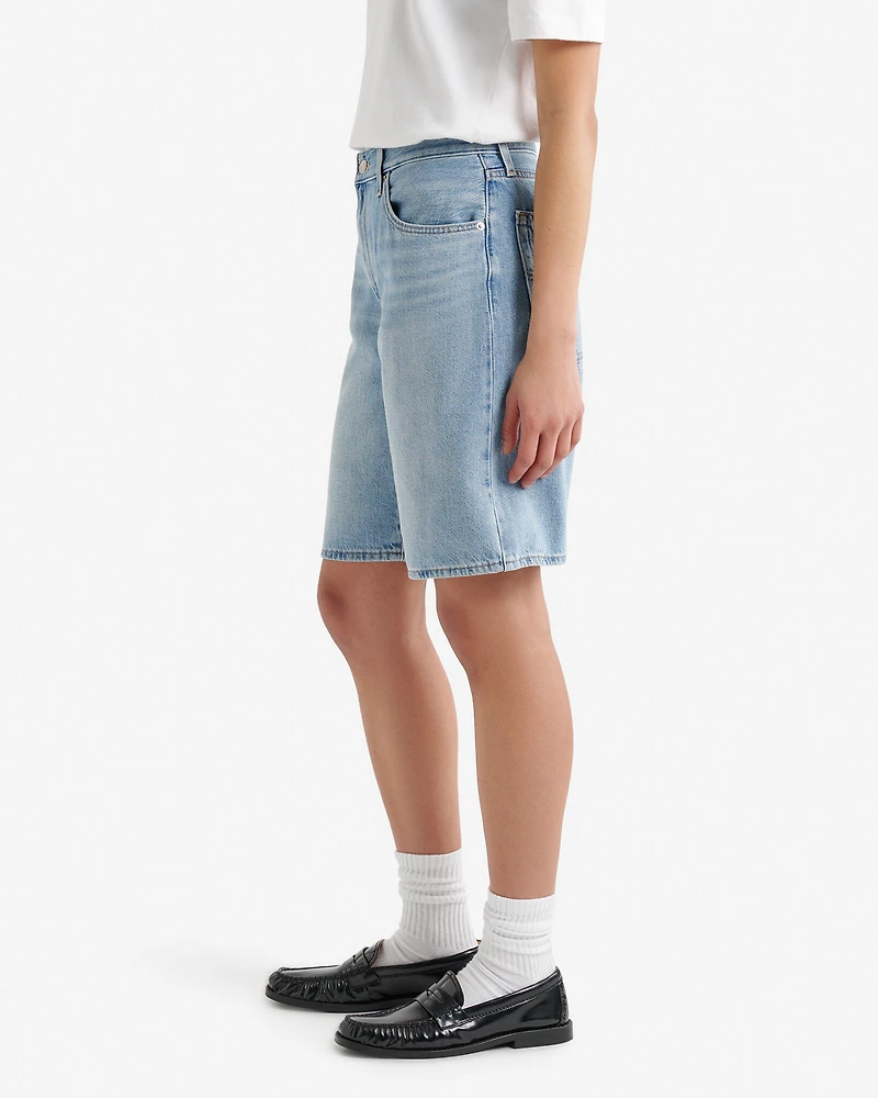 Levi's Baggy Dad Womens Jort 11 Inch