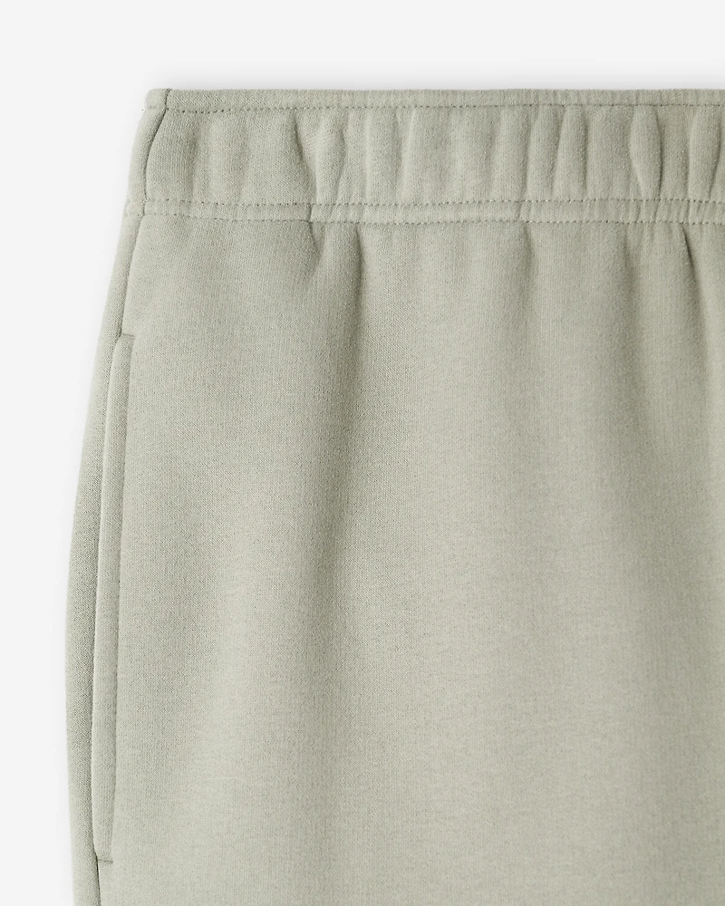 Pantalon en molleton Nuage à jambe droite