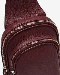 Sac à bandoulière Trinité en cuir Cervino