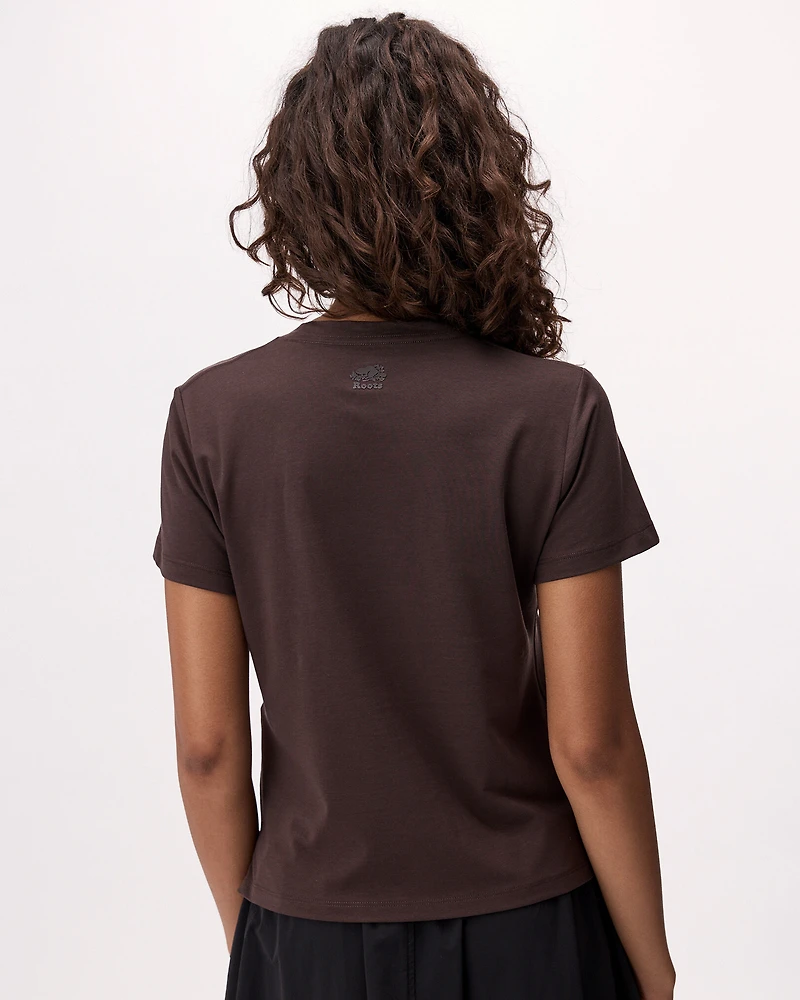 T-shirt sport à manches courtes en tricot