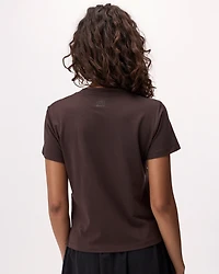 T-shirt sport à manches courtes en tricot