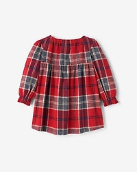 Baby Plaid Tidings Dress