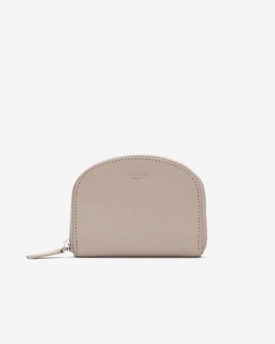Portefeuille demi-lune en cuir Nuage